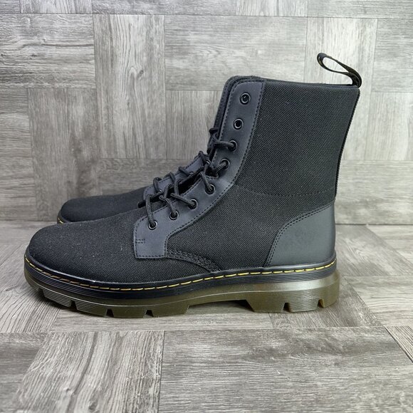 Dr. Marten's Combs Men's size 12 Black Combat Boots - Picture 5 of 8